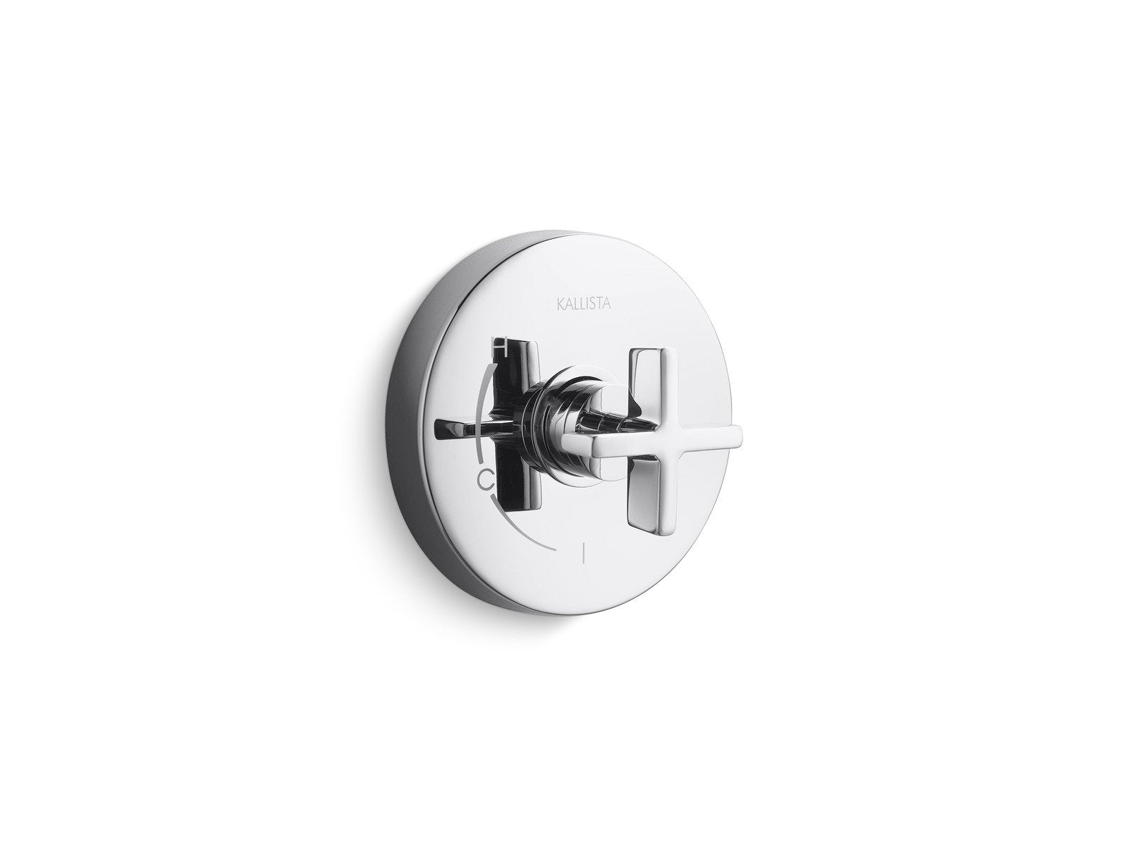 Kallista P24415-CR-CP One Pressure Balance Trim, Cross Handles