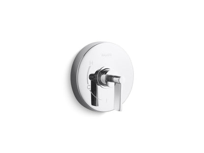 Kallista P24415-LV-CP One Pressure Balance Trim, Lever Handles