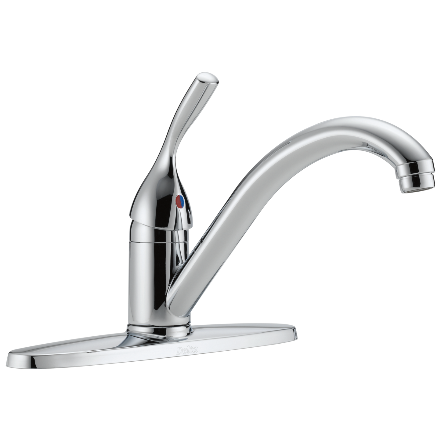 Delta 134 / 100 / 300 / 400 Series 100 Single Handle Kitchen Faucet