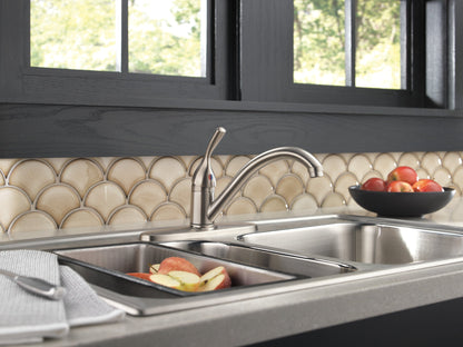 Delta 134 / 100 / 300 / 400 Series 100 Single Handle Kitchen Faucet