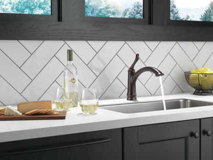 Delta Linden 1353 Single Handle Kitchen Faucet