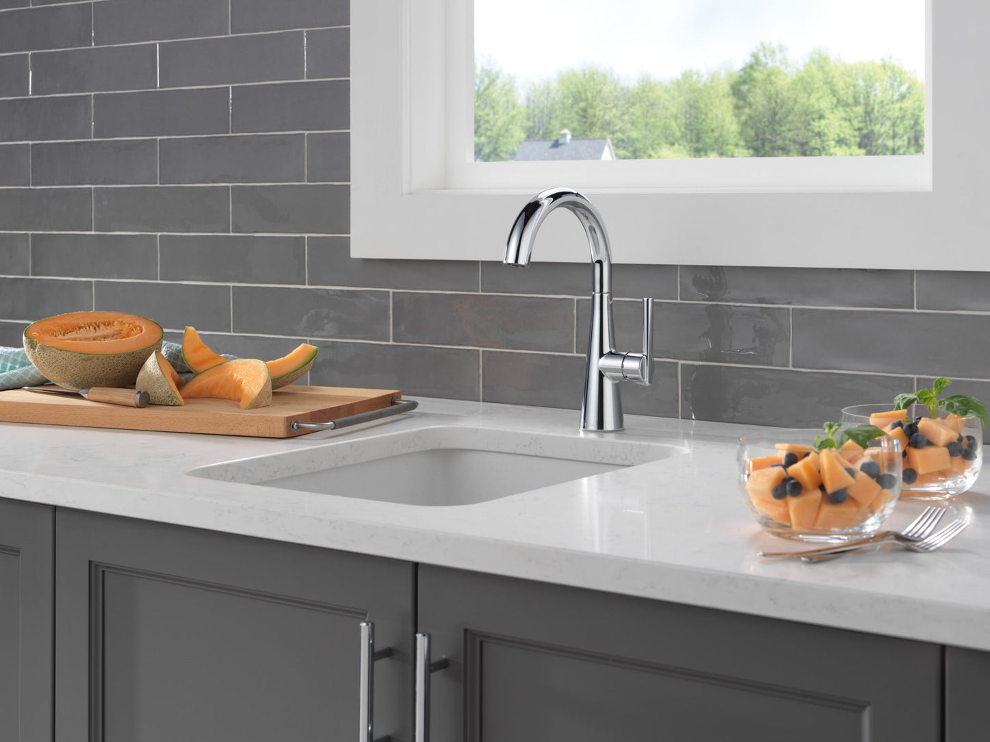 Delta 14882LF Single Handle Bar Prep Faucet