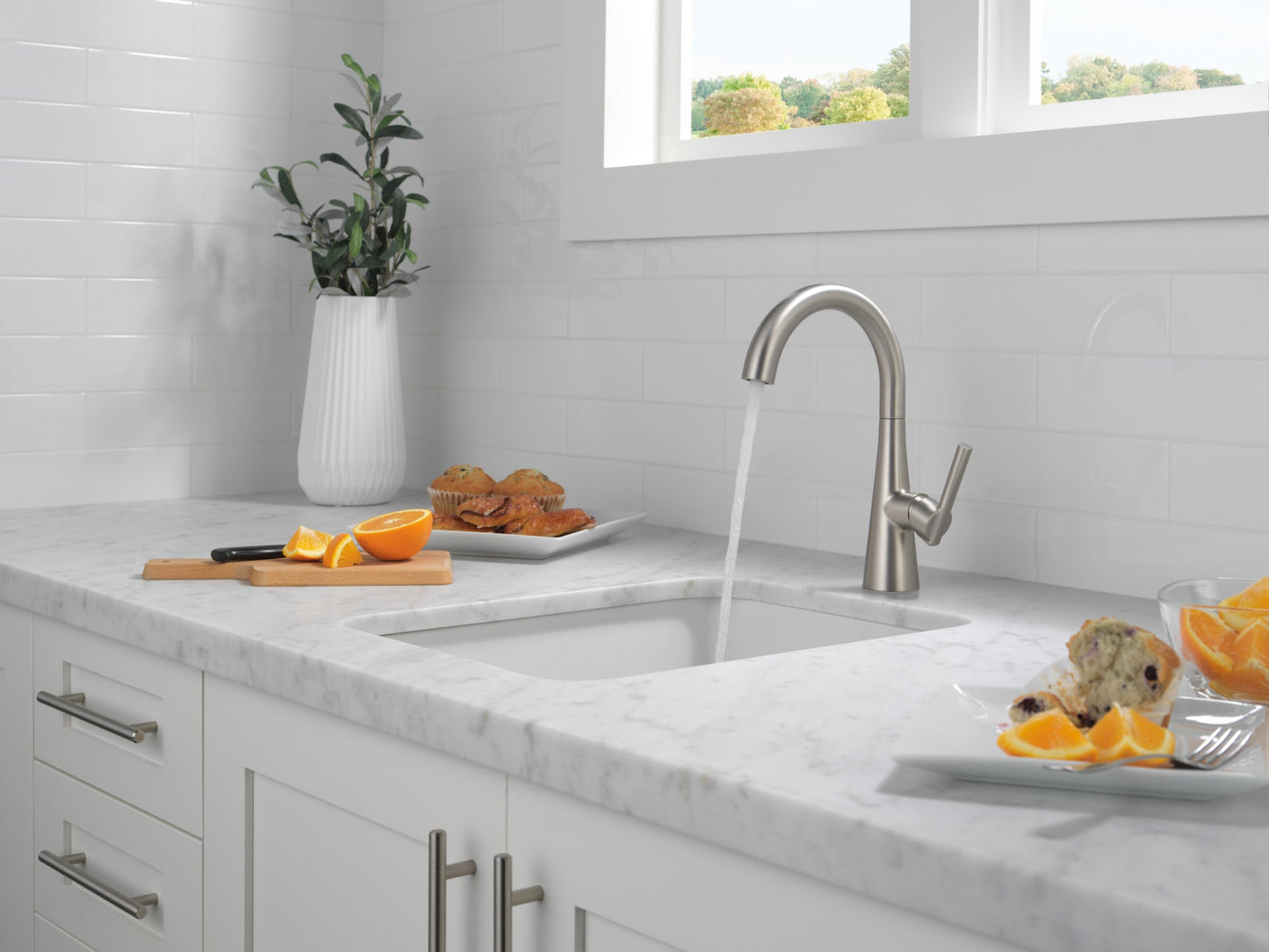 Delta 14882LF Single Handle Bar Prep Faucet