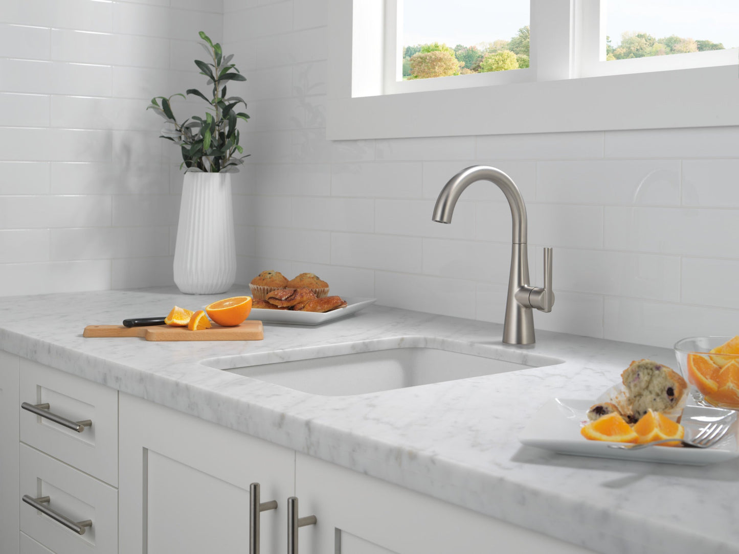 Delta 14882LF Single Handle Bar Prep Faucet