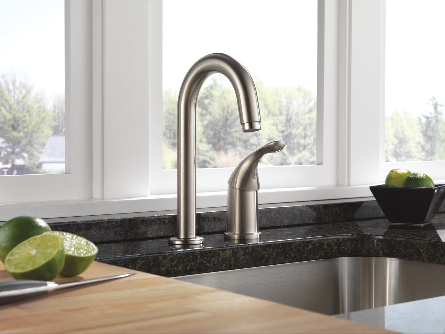 Delta 134 / 100 / 300 / 400 Series 1903 Single Handle Bar / Prep Faucet