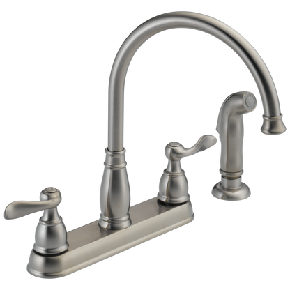 Delta Windemere 21996LF Two Handle Kitchen Faucet