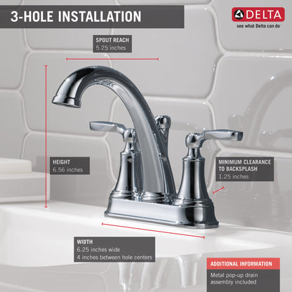 Delta Woodhurst 2532LF Bathroom Faucet