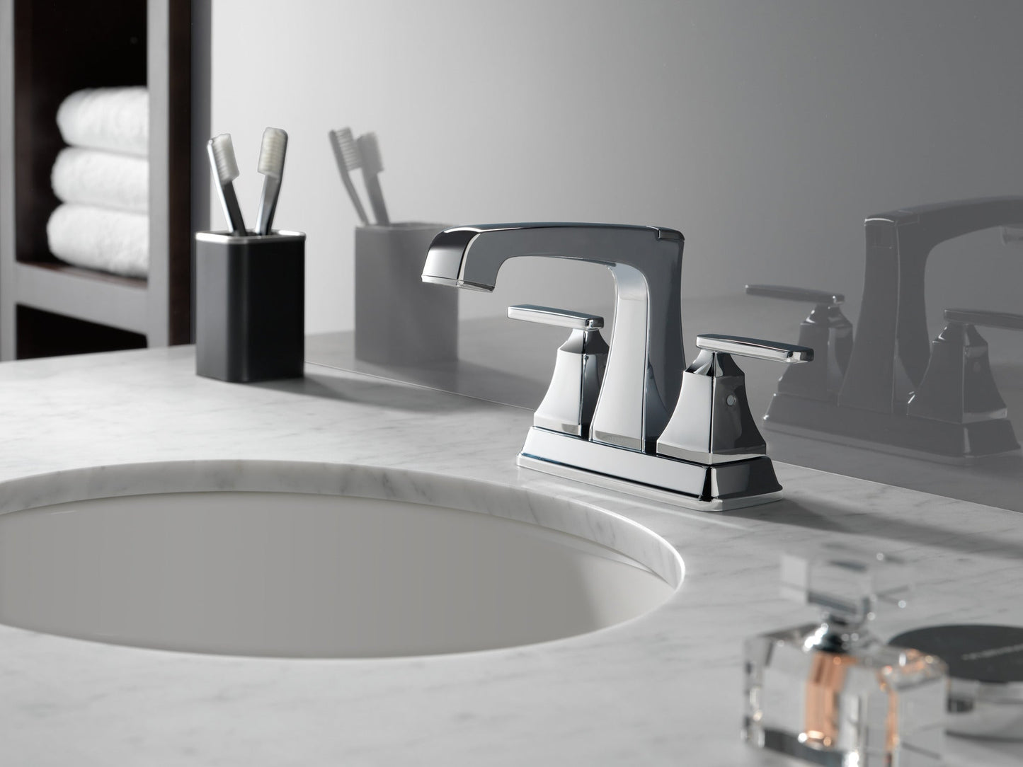Delta Ashlyn 2564 Two Handle Centerset Bathroom Faucet