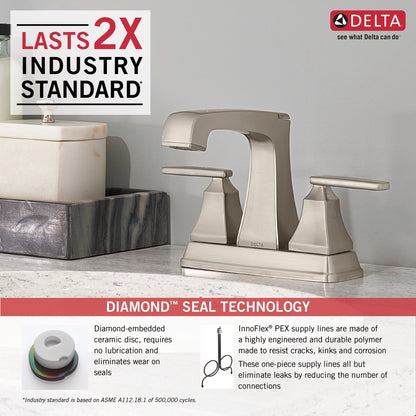 Delta Ashlyn 2564 Two Handle Centerset Bathroom Faucet