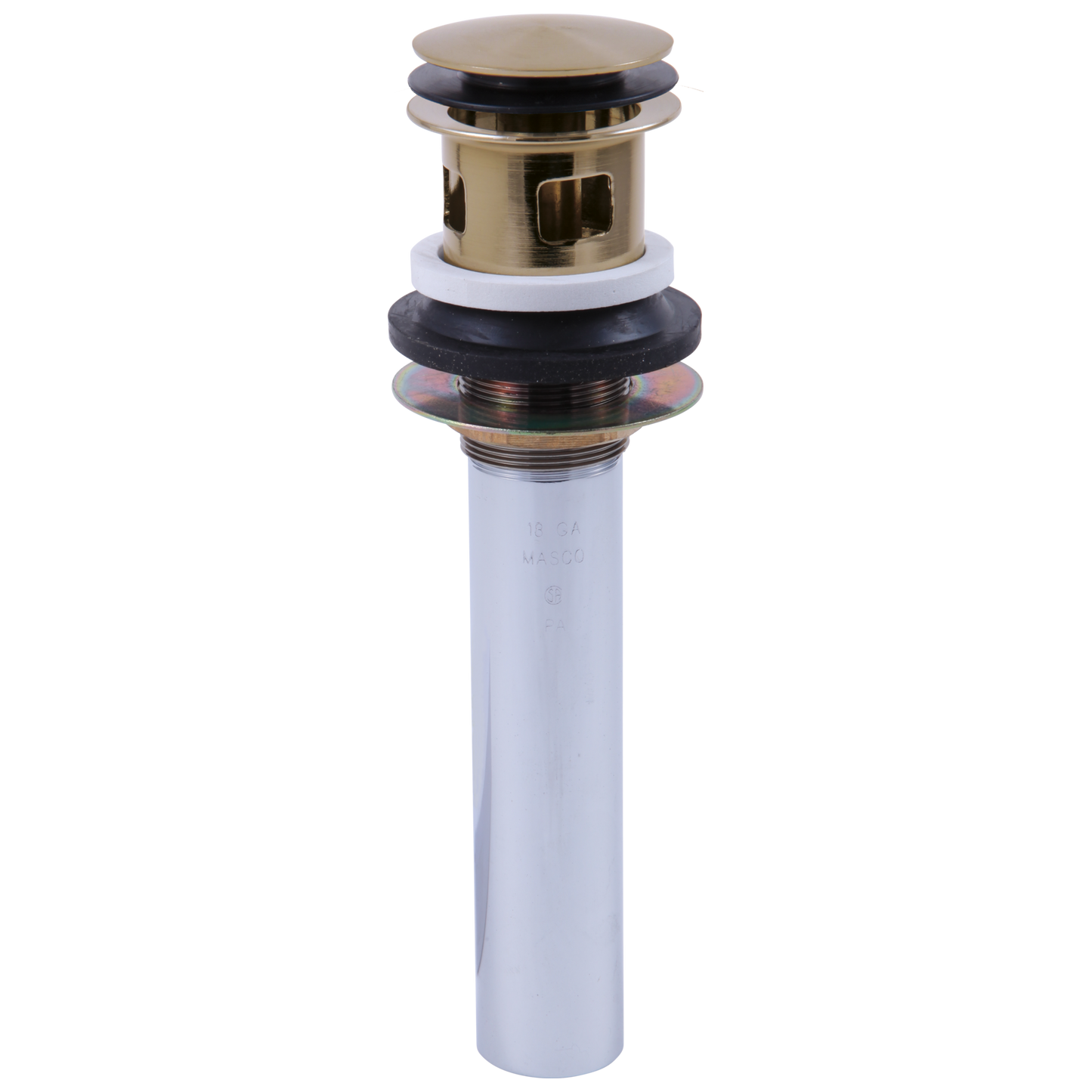Delta 33W576 Push Pop-Up with Overflow