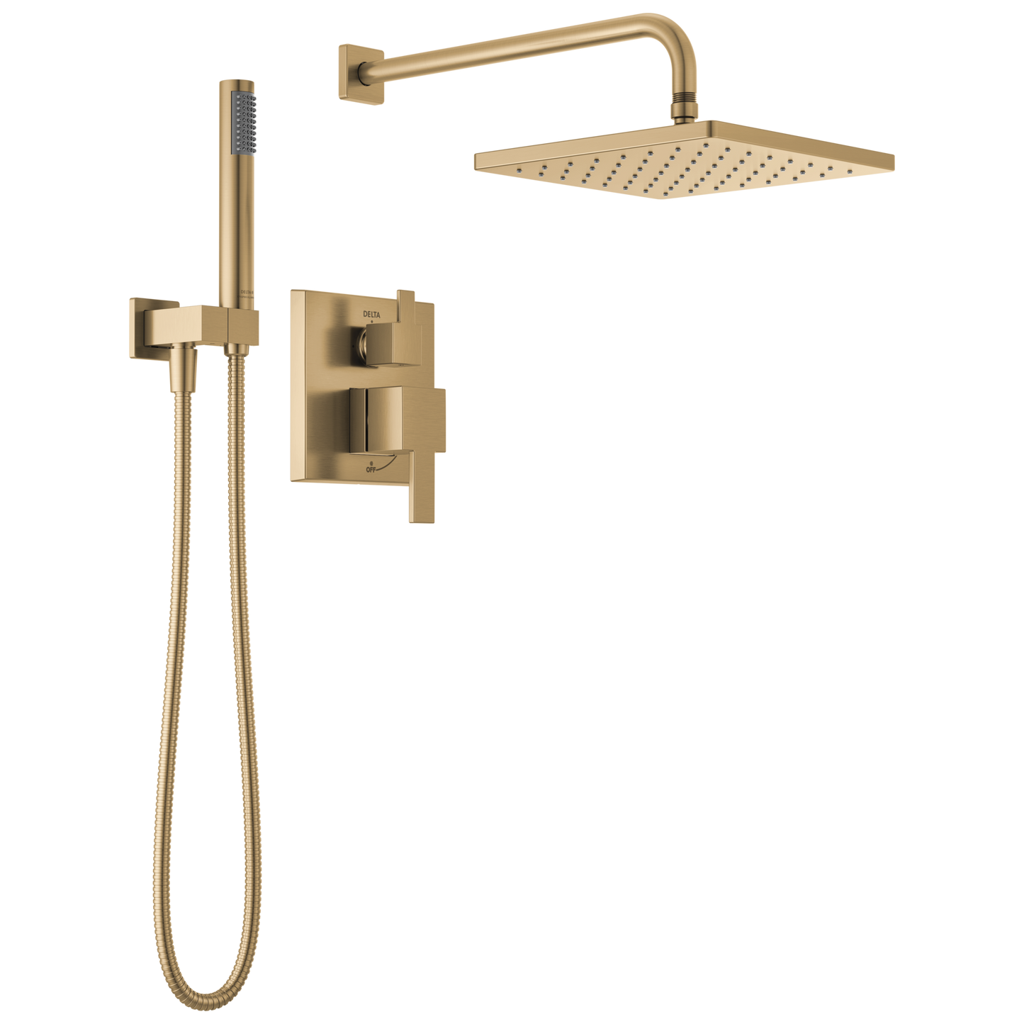 Delta Modern 342701 Monitor 14 Series Shower with Raincan, Hand Shower & Rough Valve