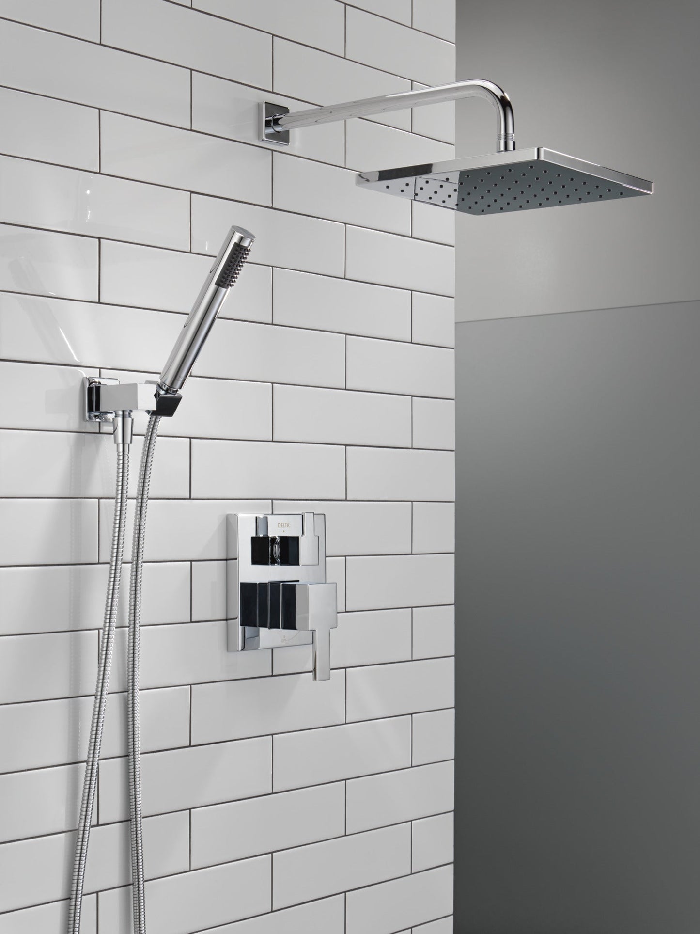 Delta Modern 342701 Monitor 14 Series Shower with Raincan, Hand Shower & Rough Valve