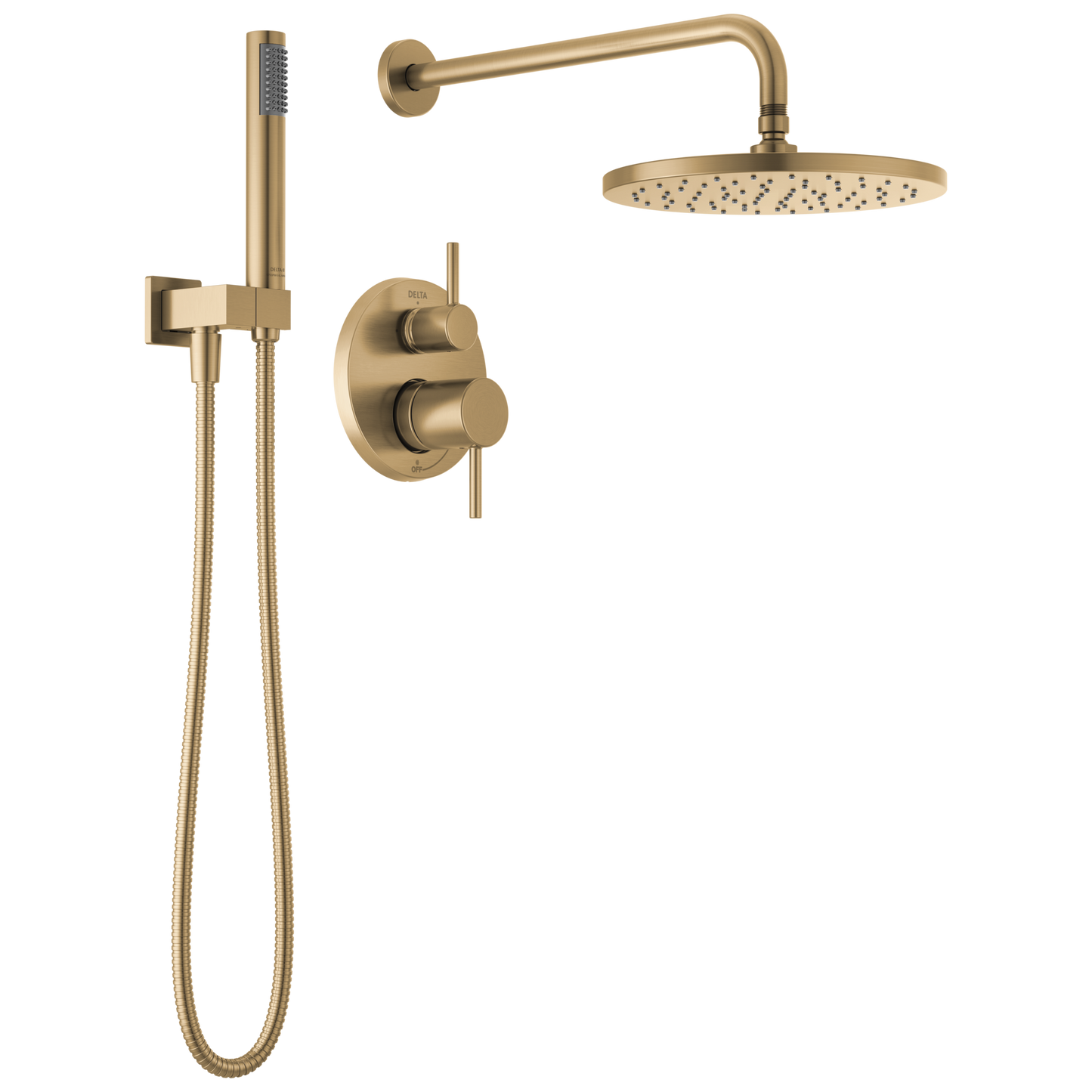 Delta Modern 342702 Monitor 14 Series Shower with Raincan, Hand Shower & Rough Valve