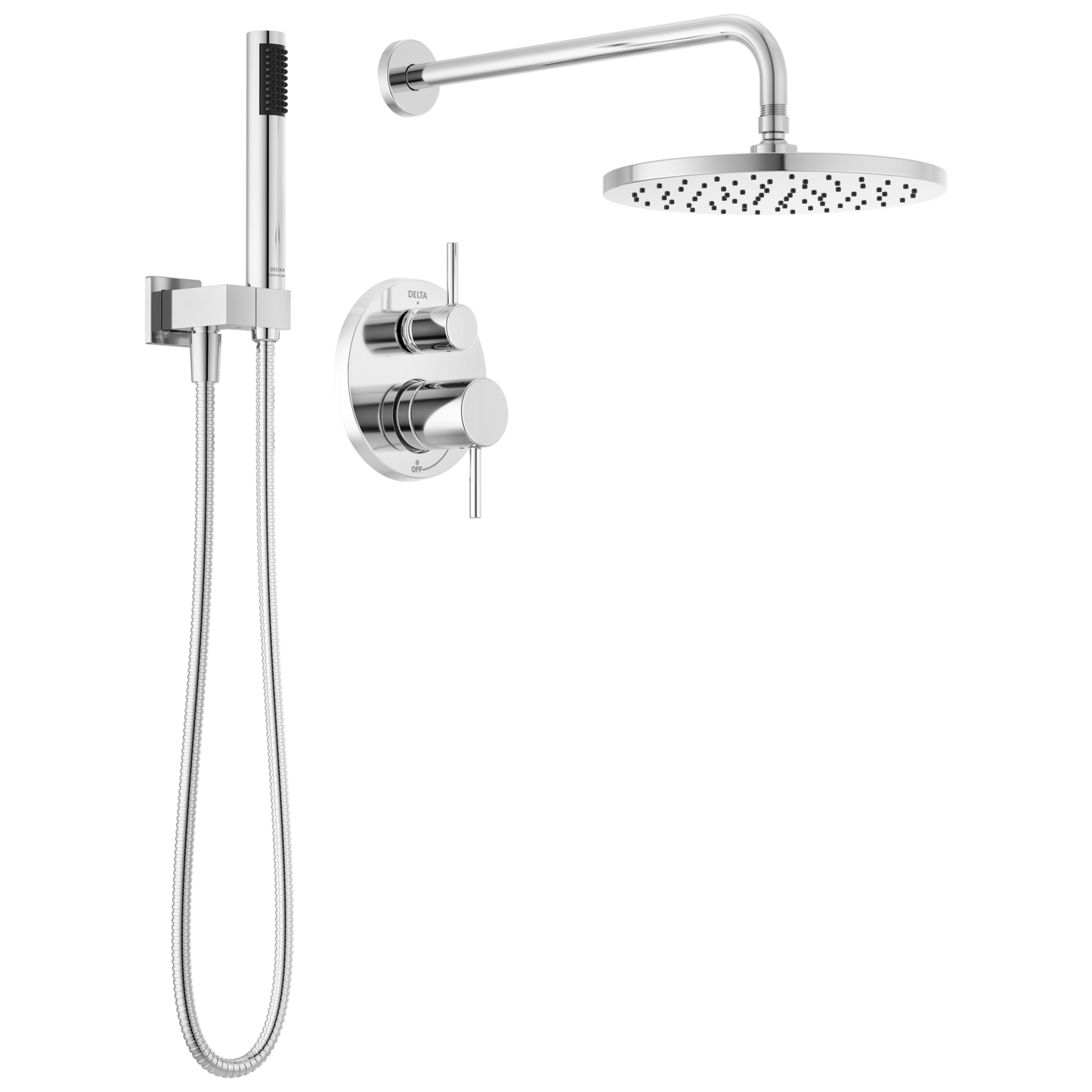 Delta Modern 342702 Monitor 14 Series Shower with Raincan, Hand Shower & Rough Valve
