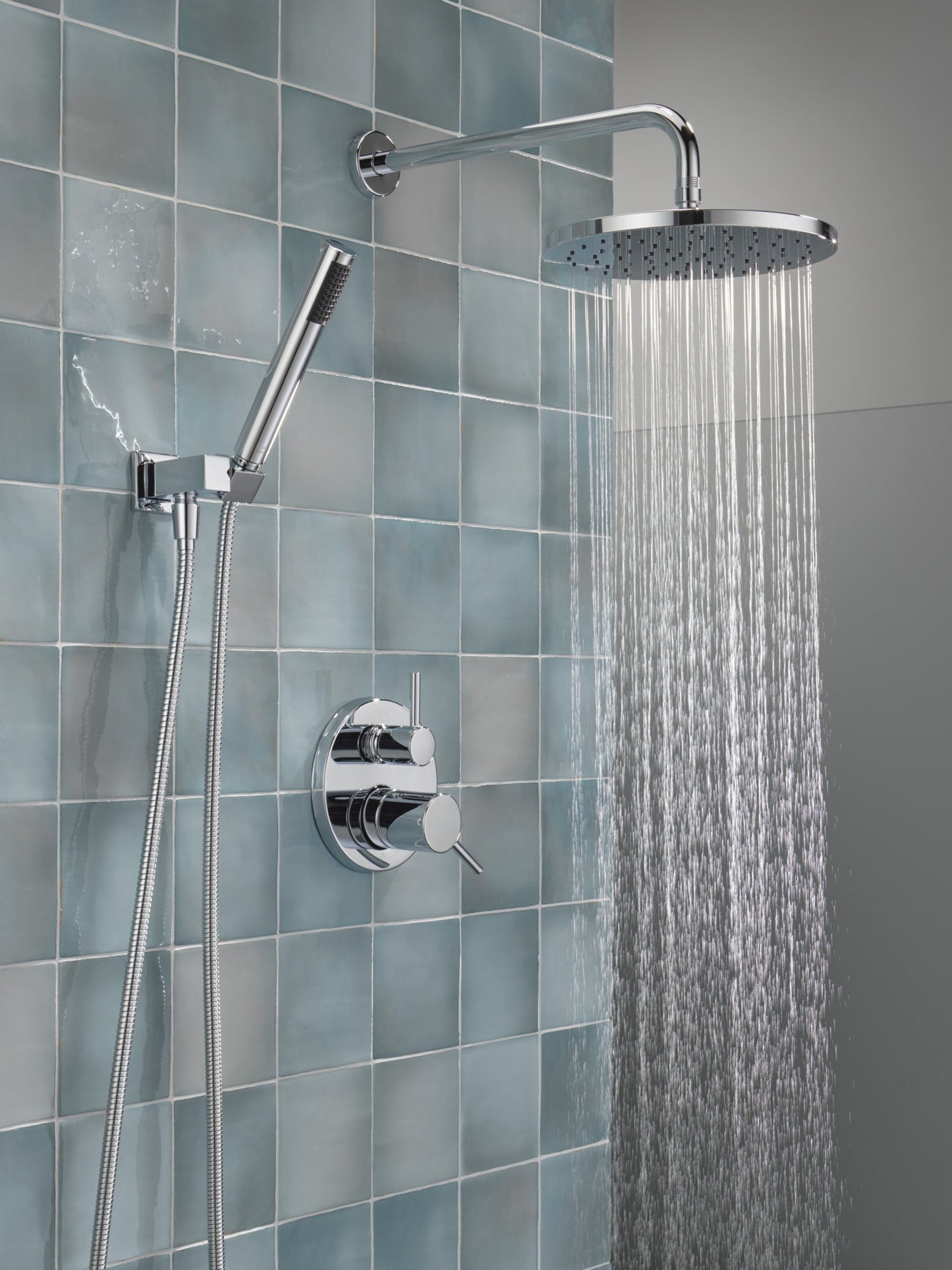 Delta Modern 342702 Monitor 14 Series Shower with Raincan, Hand Shower & Rough Valve