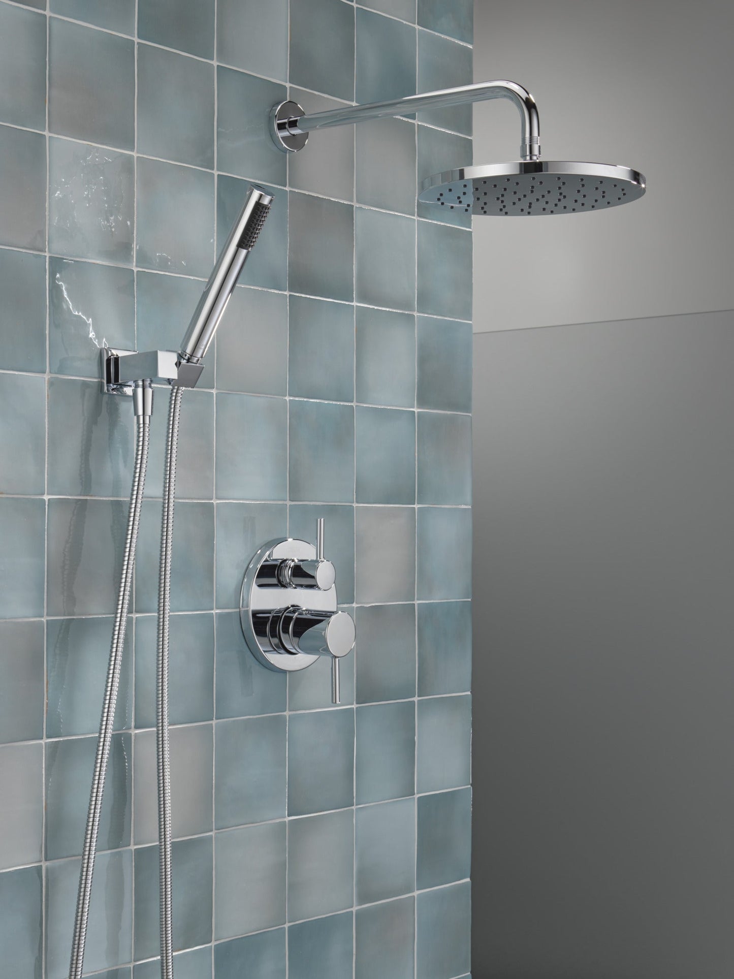 Delta Modern 342702 Monitor 14 Series Shower with Raincan, Hand Shower & Rough Valve