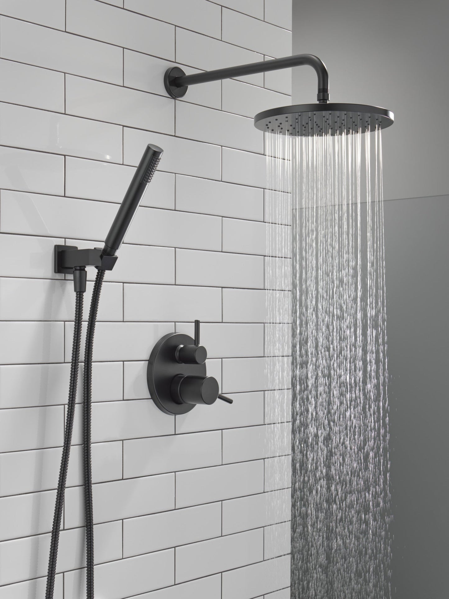 Delta Modern 342702 Monitor 14 Series Shower with Raincan, Hand Shower & Rough Valve