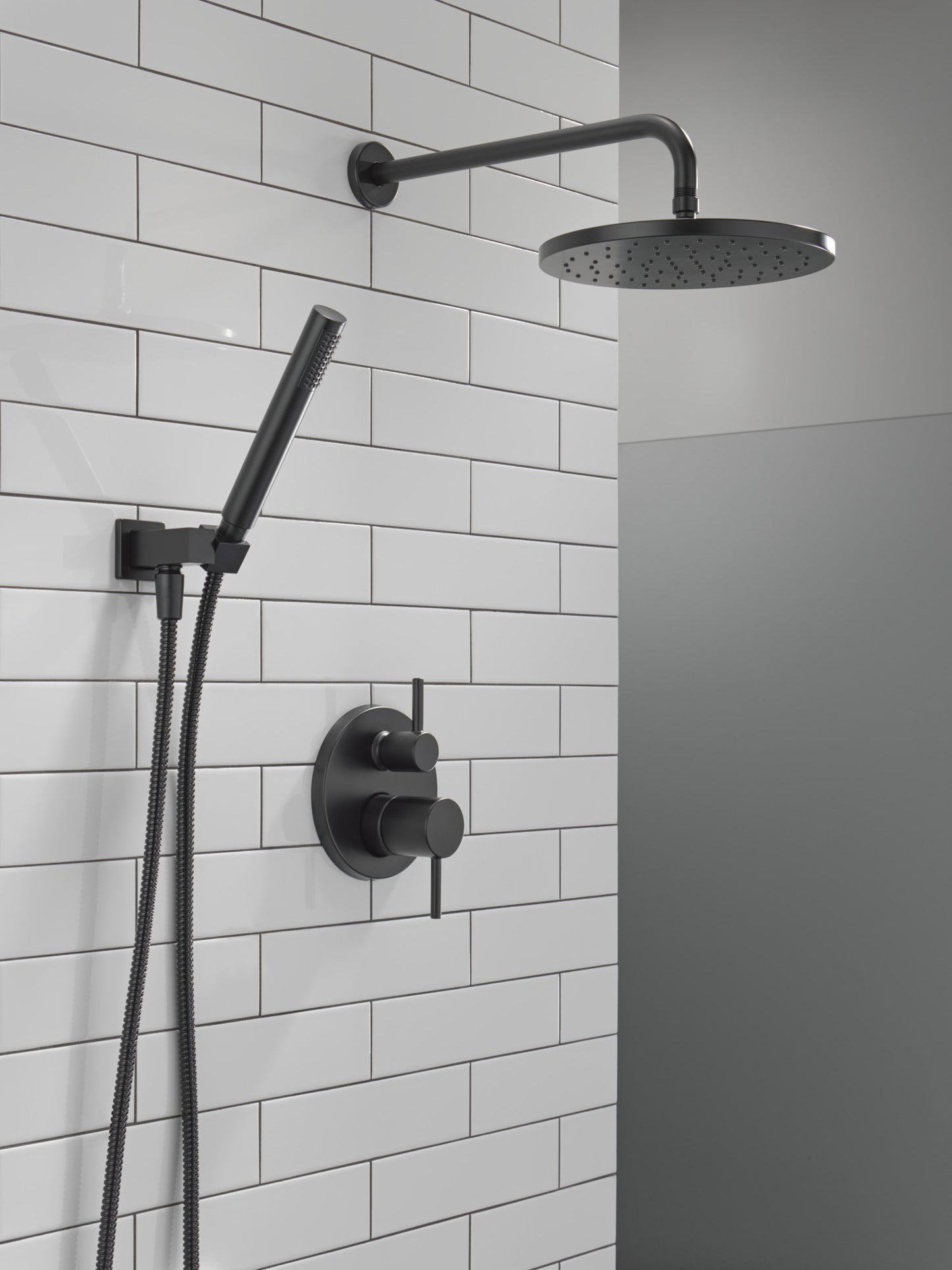 Delta Modern 342702 Monitor 14 Series Shower with Raincan, Hand Shower & Rough Valve