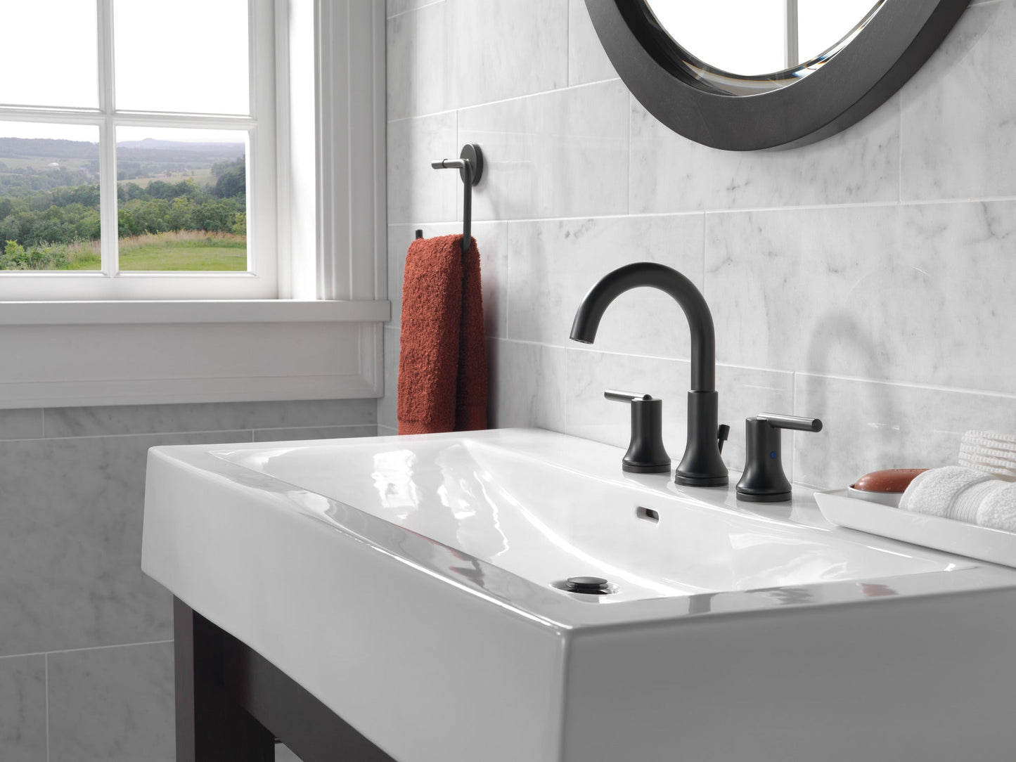 Delta Trinsic 3559 Two Handle Widespread Bathroom Faucet