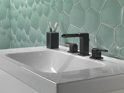 Delta Ara 3568LF Two Handle Widespread Channel Bathroom Faucet