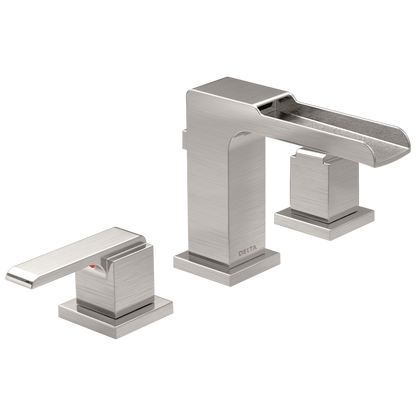 Delta Ara 3568LF Two Handle Widespread Channel Bathroom Faucet