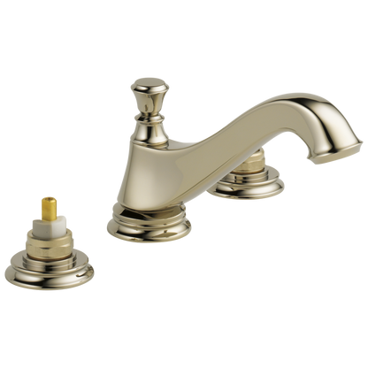 Delta Cassidy 3595LF Two Handle Widespread Bathroom Faucet - Low Arc Spout - Less Handles