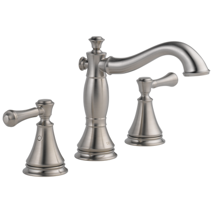 Delta Cassidy 3597LF Two Handle Widespread Bathroom Faucet