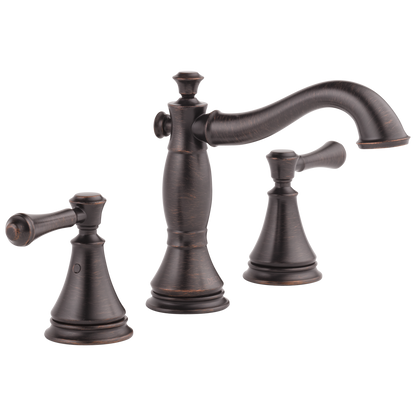 Delta Cassidy 3597LF Two Handle Widespread Bathroom Faucet