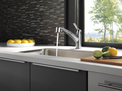 Delta Collins 4140 Single Handle Pull-Out Kitchen Faucet