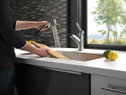 Delta Collins 4140 Single Handle Pull-Out Kitchen Faucet