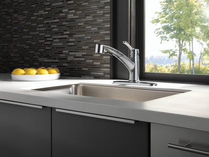 Delta Collins 4140 Single Handle Pull-Out Kitchen Faucet