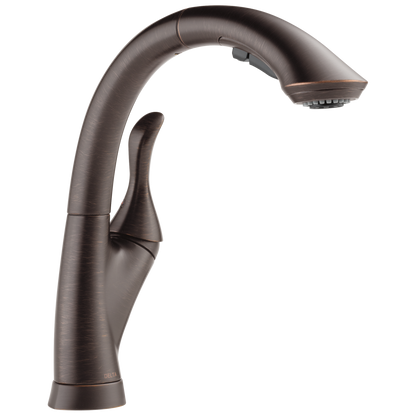 Delta Linden 4153 Single Handle Pull-Out Kitchen Faucet