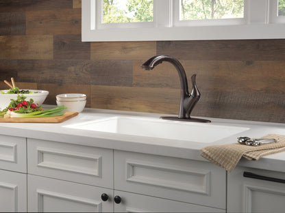 Delta Linden 4153 Single Handle Pull-Out Kitchen Faucet