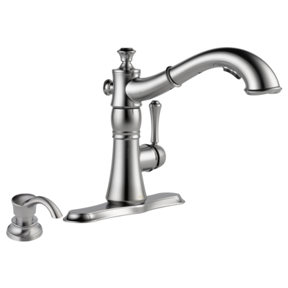 Delta Cassidy 4197 Single Handle Pull-Out Kitchen Faucet