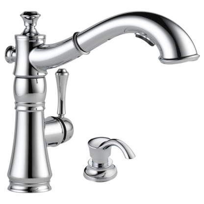 Delta Cassidy 4197 Single Handle Pull-Out Kitchen Faucet
