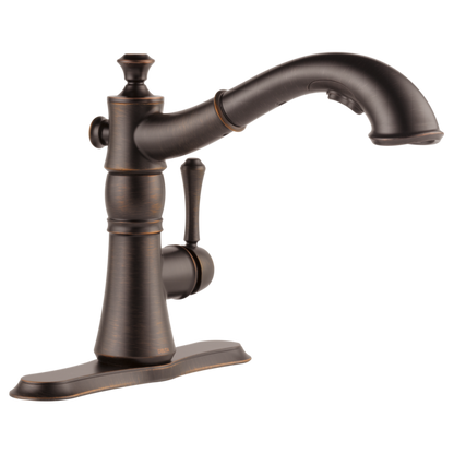 Delta Cassidy 4197 Single Handle Pull-Out Kitchen Faucet