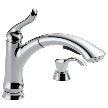Delta Linden 4353 Single Handle Pull-Out Kitchen Faucet