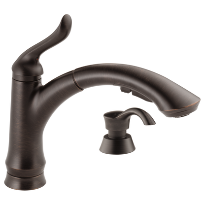 Delta Linden 4353 Single Handle Pull-Out Kitchen Faucet
