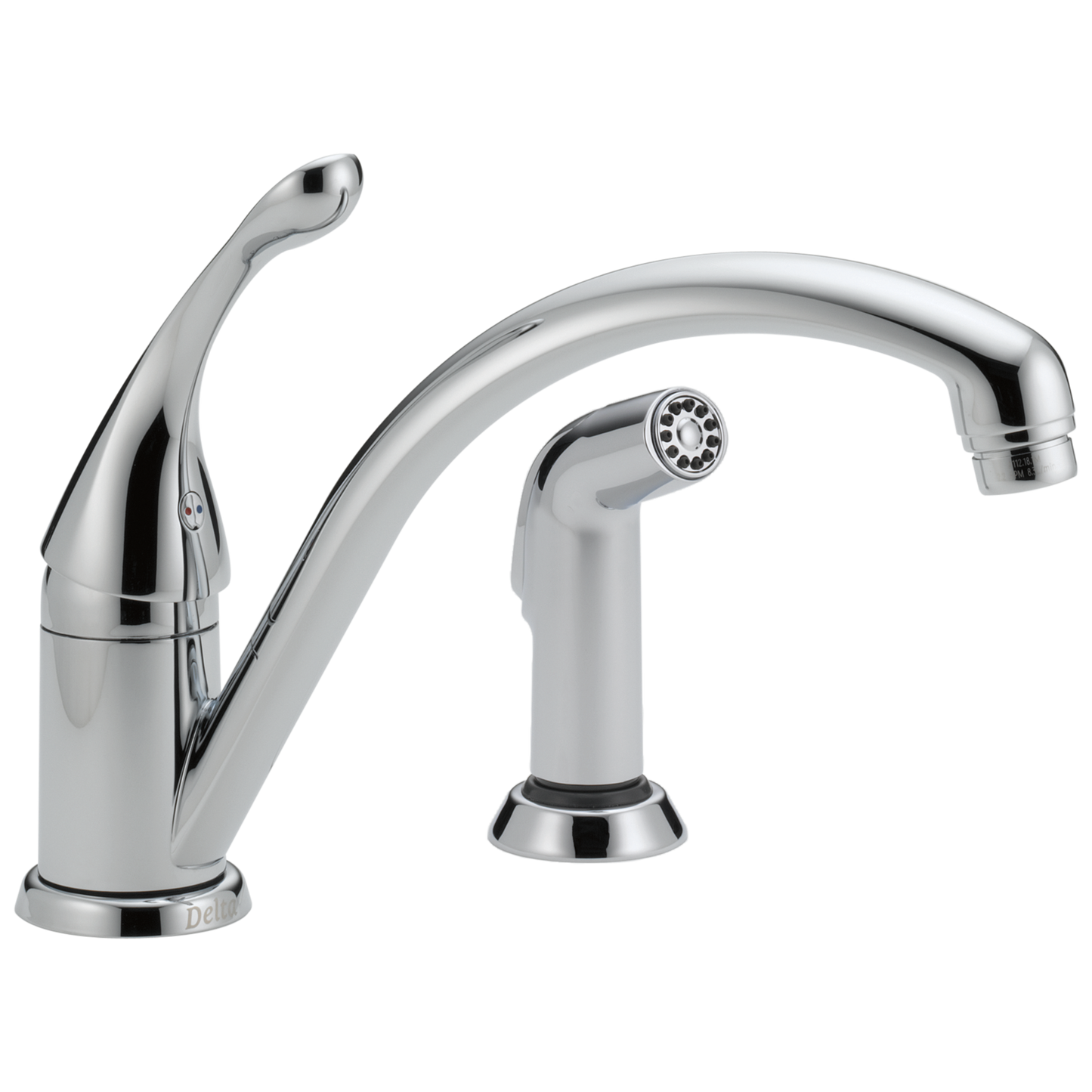 Delta Collins 441 Single Handle Kitchen Faucet with Spray