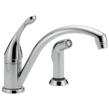 Delta Collins 441 Single Handle Kitchen Faucet with Spray