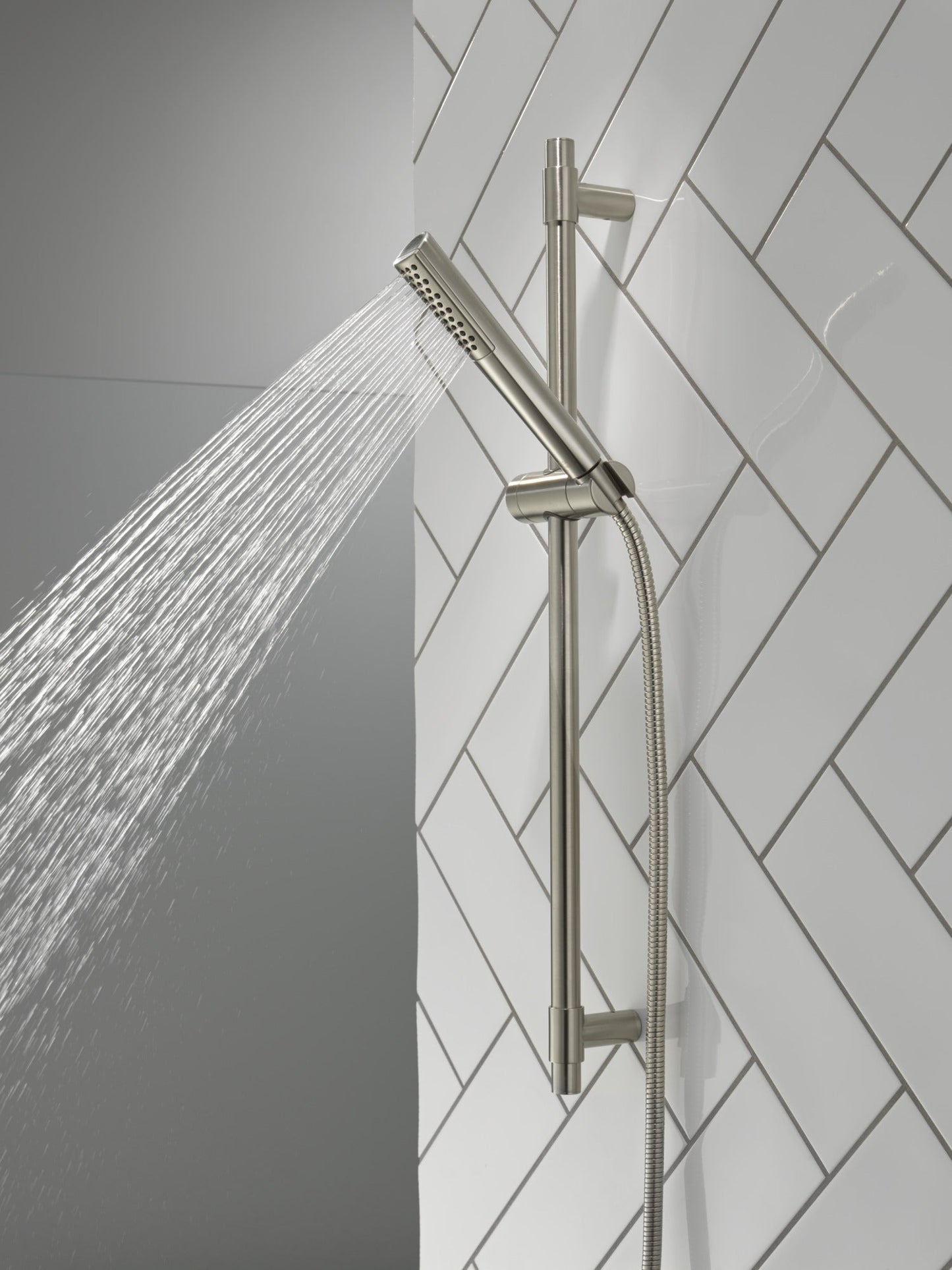 Delta Universal Showering Components 51808 Premium Single-Setting Slide Bar Hand Shower