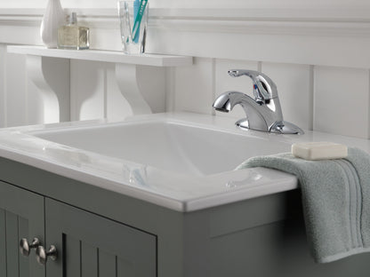 Delta Classic 520 Single Handle Centerset Bathroom Faucet
