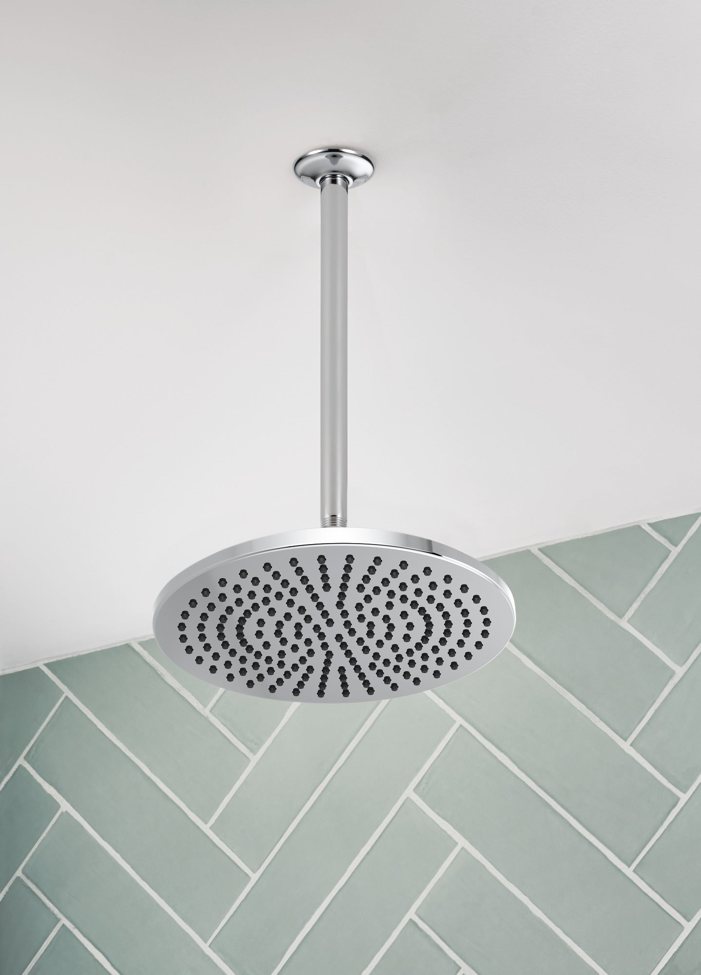 Delta Universal Showering Components 52158 Single-Setting Metal Raincan Shower Head