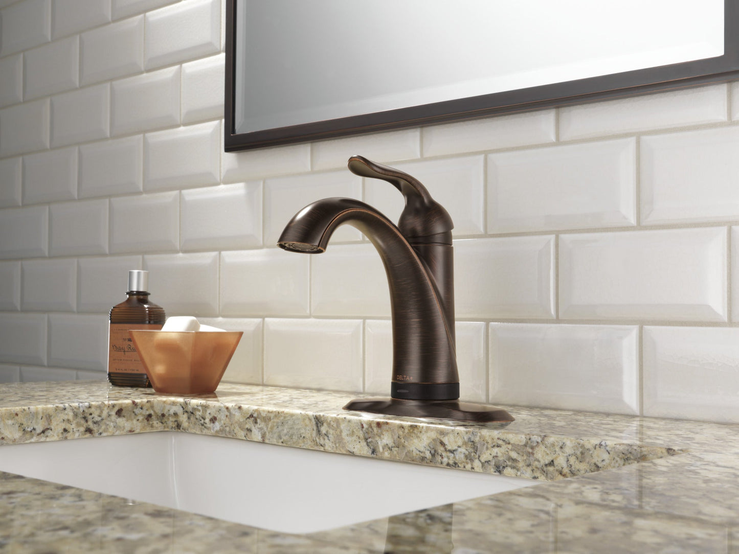 Delta Lahara 538T Touch2O Bathroom Faucet with Touchless Technology