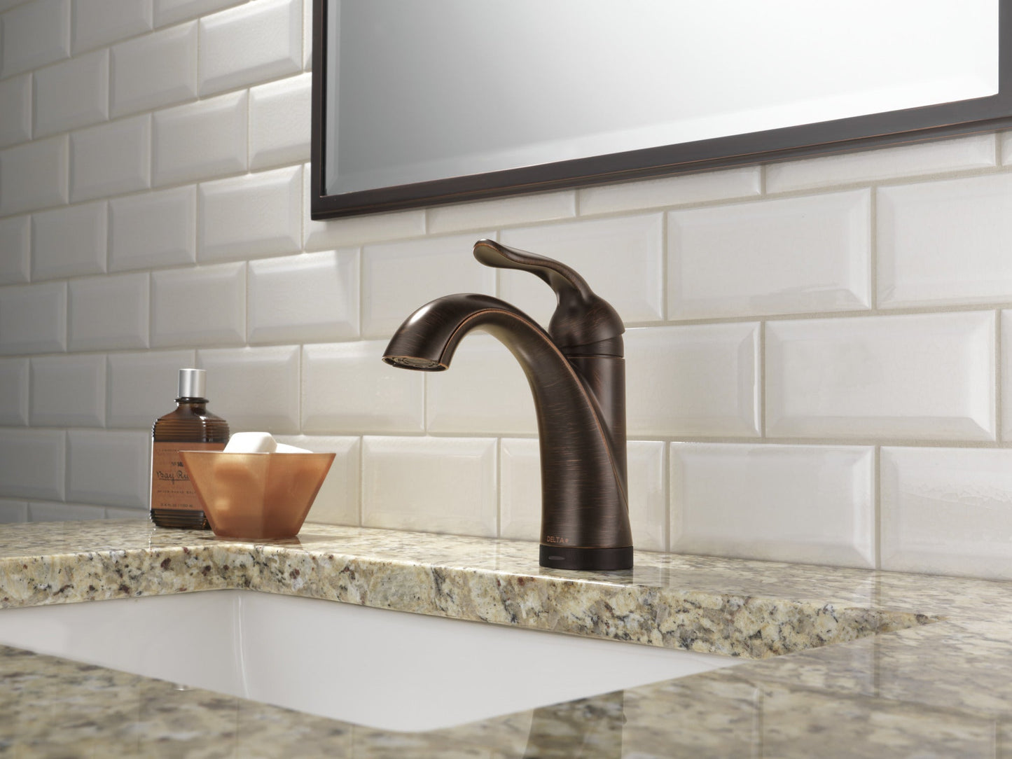 Delta Lahara 538T Touch2O Bathroom Faucet with Touchless Technology