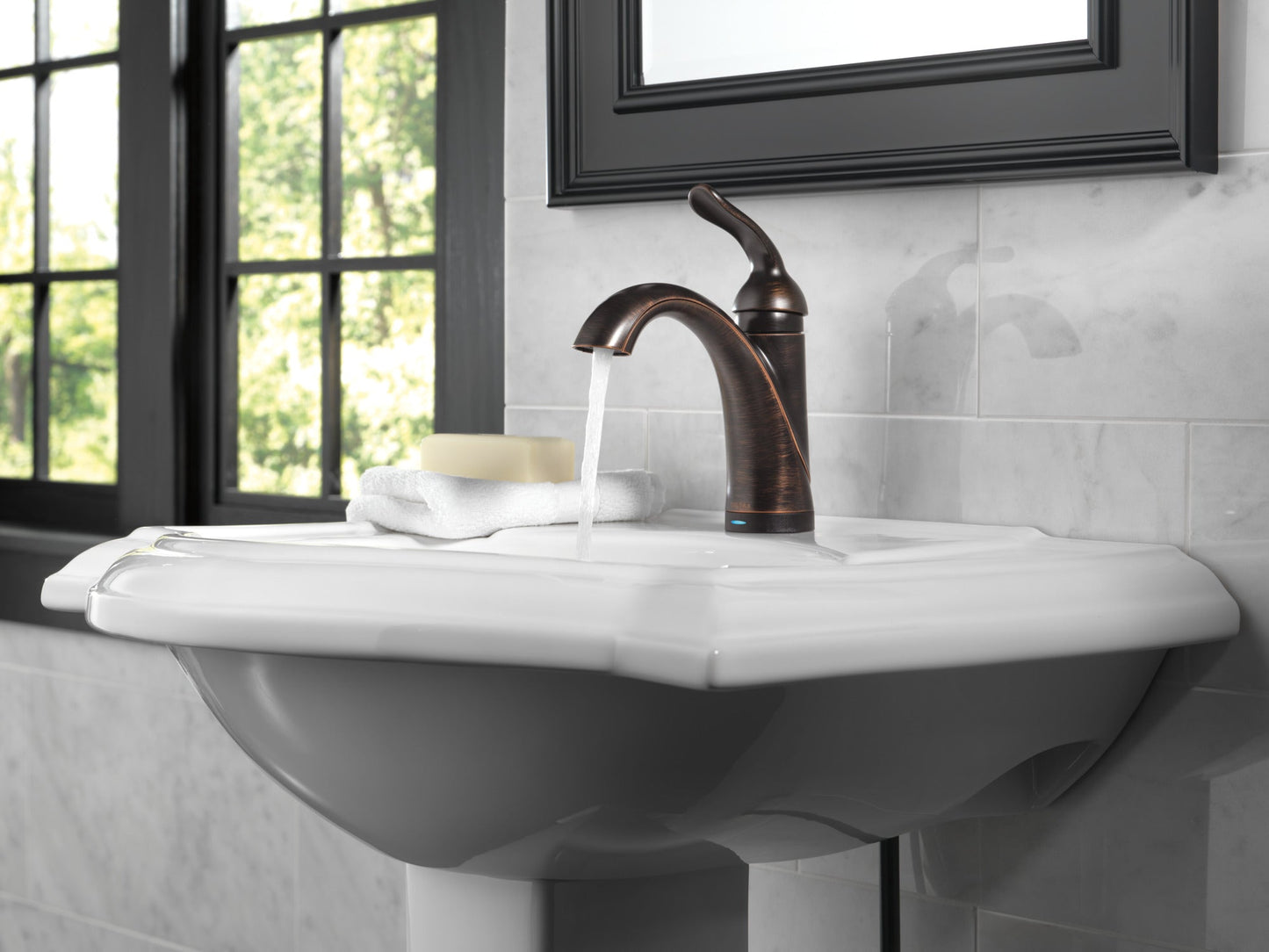 Delta Lahara 538T Touch2O Bathroom Faucet with Touchless Technology