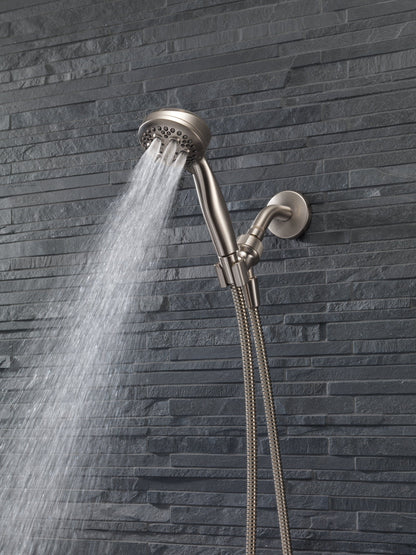 Delta Universal Showering Components 54434 Premium 5-Setting Shower Mount Hand Shower