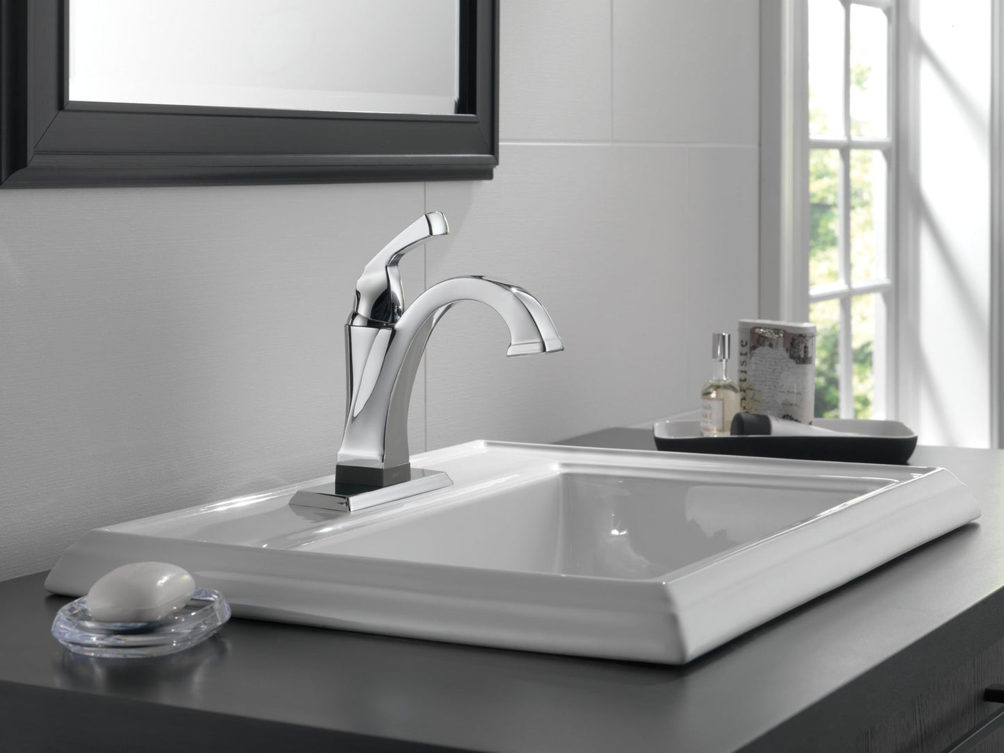 Delta Dryden 551T Touch2O Bathroom Faucet with Touchless Technology