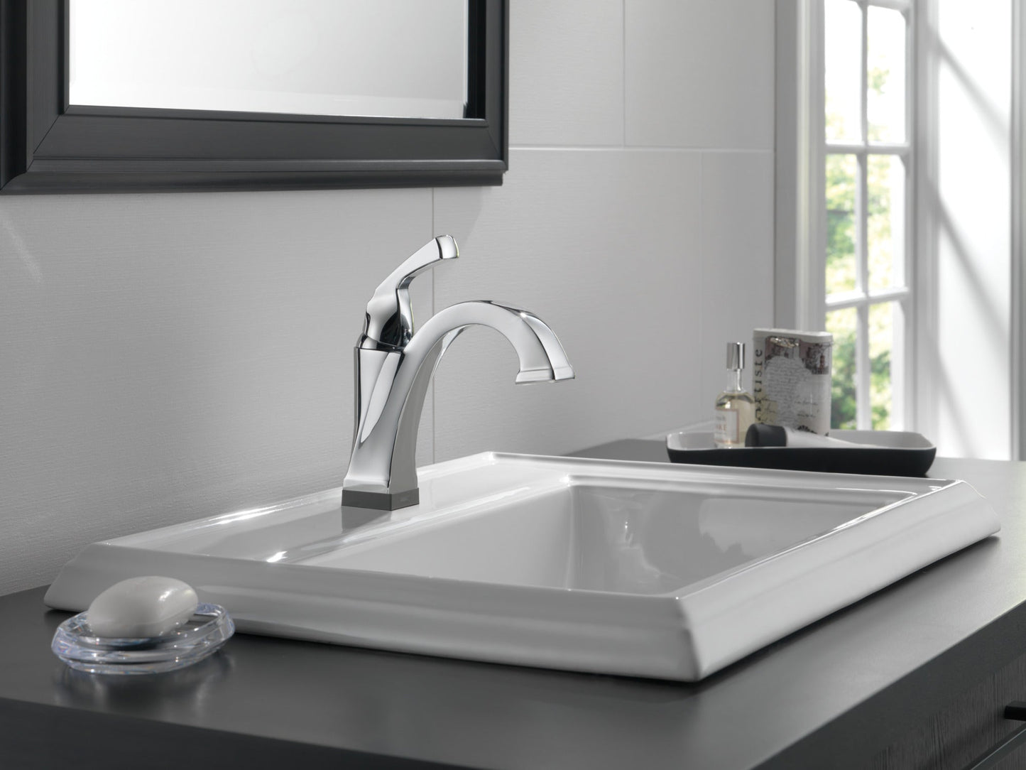 Delta Dryden 551T Touch2O Bathroom Faucet with Touchless Technology