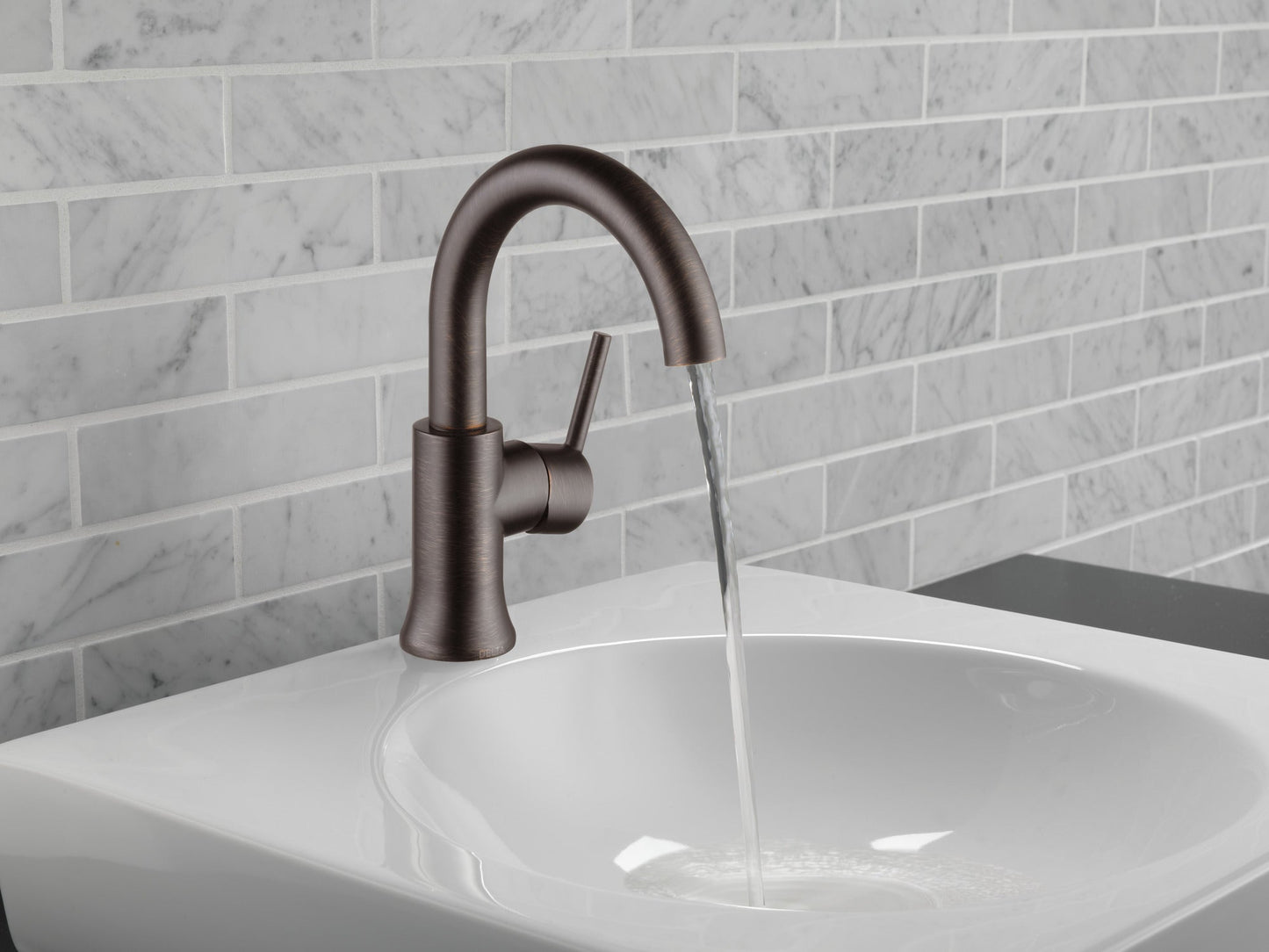 Delta Trinsic 559HA Single Handle High-Arc Bathroom Faucet